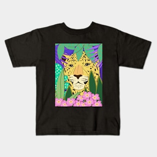 Jungle Leopard Kids T-Shirt